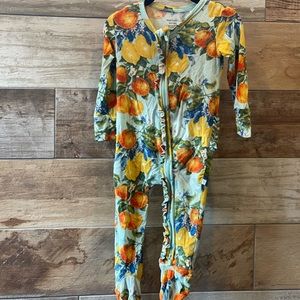 Posh Peanut Lucia ruffled Footie